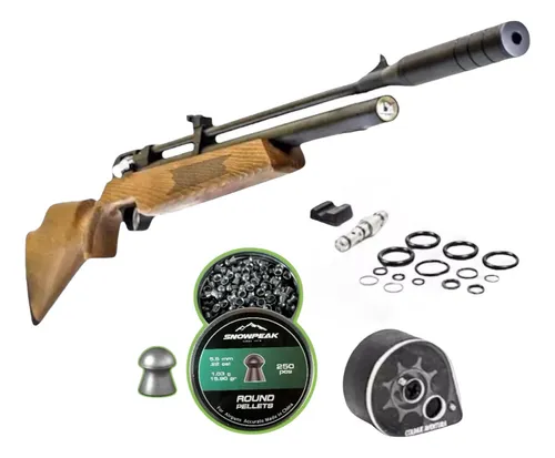 Rifle Aztk V-raptor Pcp + Bomba 900 Ft/s Cal 5.5