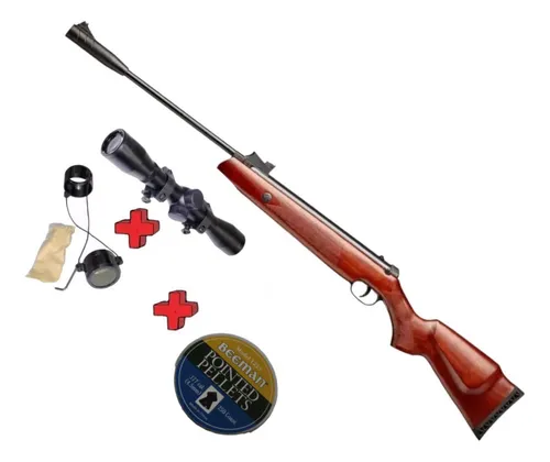 Rifle Beema Jackal 2066 + Mira 4x32 + Diabolos 4.5mm