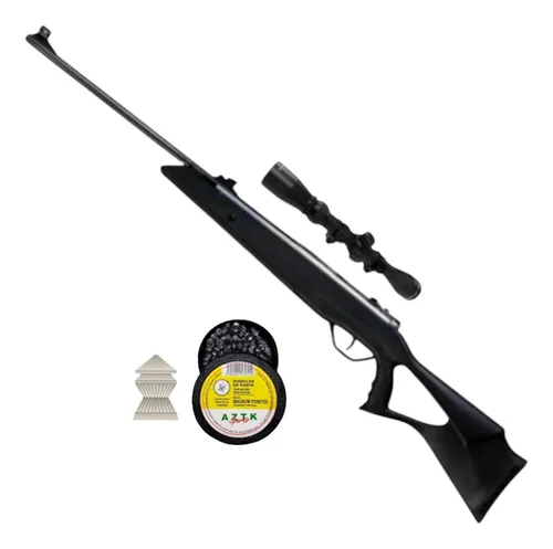 [KT.10613GP_55.6032432.DPM_55] Rifle Beeman Longhorn 5.5 Con Mira Telescópica 4x32 900 Fps