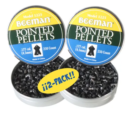 [KT.02.1225_45] Beeman 1225 4.5mm Plomo Diábolo 0.65g 500uds.