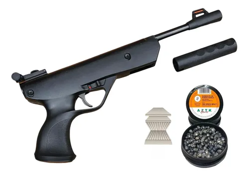 [KT.1020GP_45.DPX_45] Pistola 1020gp Beeman Nitro Piston + Diabolos Aztk Cal. 4.5