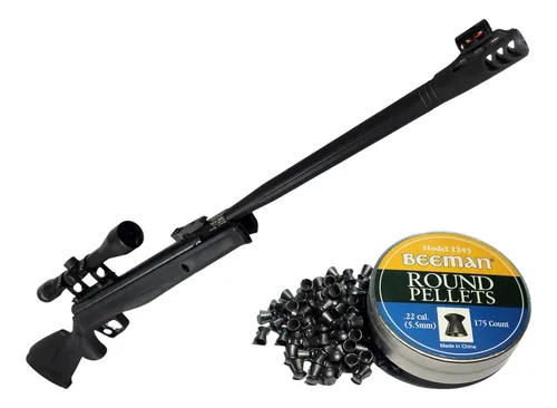 [KT.10619GP_55.6042640.1245_55] Rifle Beeman Mantis Plus 5.5mm + Mira + Diabolos