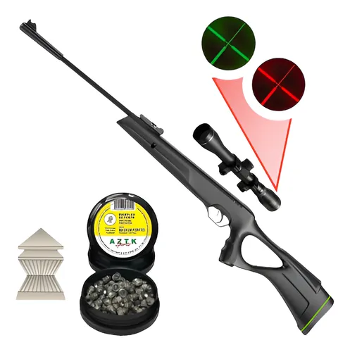 [KT.GR800S_55.6032432.DMP_55] Rifle Aztk Murcielago Cal. 5.5 + 4x32 + Diabolos 600 Fps