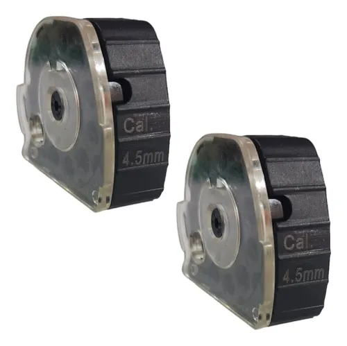 [KT.02.3317_45] Pack 2 Cargadores Beeman 4.5 (.177) 12 Diabolos Pcp 2027