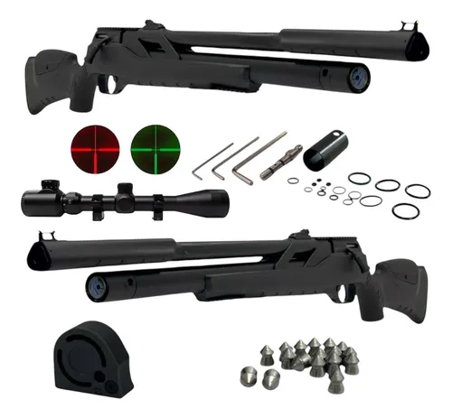 [KT.T-REX_55.60403940WL.AHP213_55] Rifle Pcp Aztk T-rex 5.5mm Regulado + Mira + Diabolos