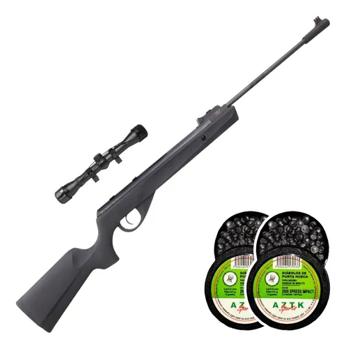 [KT.GR1000WRAIL.55.6032432.02.DPX_55] Rifle Nitro Piston Alta Potencia Diabolos Cal 5.5 Mira 4x32