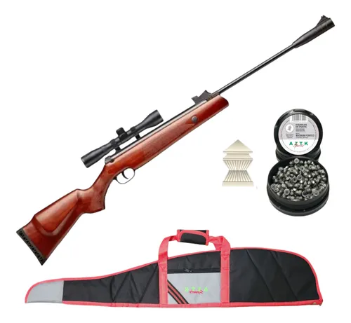 [KT.2066_45.FER001N.6032432.DPM_45] Rifle Marksman Beeman Jackal 2066 4.5mm + Funda + Diabolos