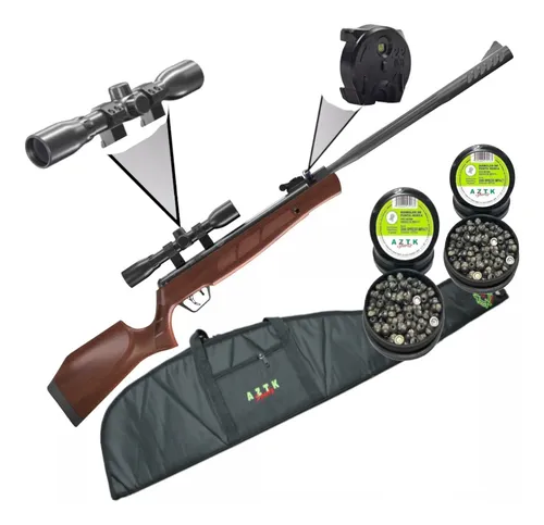 [KT.CMT2SW_55.FR48BN.6032432.02.DPX_55] Rifle Np Crosman Trailhawk Mira 4x32 + 240 Diabolos+funda