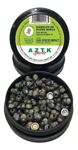 [FG1AZ.DPX.55] AZTK Diábolo Express 5.5 mm XPRESS IMPACT Estuche 120 piezas