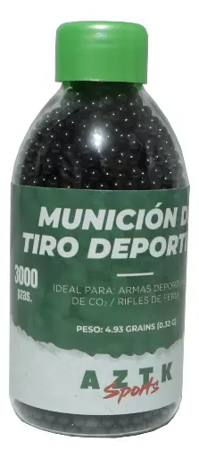 [SP0AZ.AZ007B.45] AZTK Munición Black - Elite4.5 mm Envase 3000 pzas