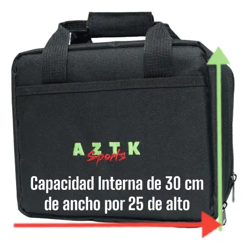 [FG1AZ.FP005] AZTK Funda Pistola CO2 25 X 30 NEGRA