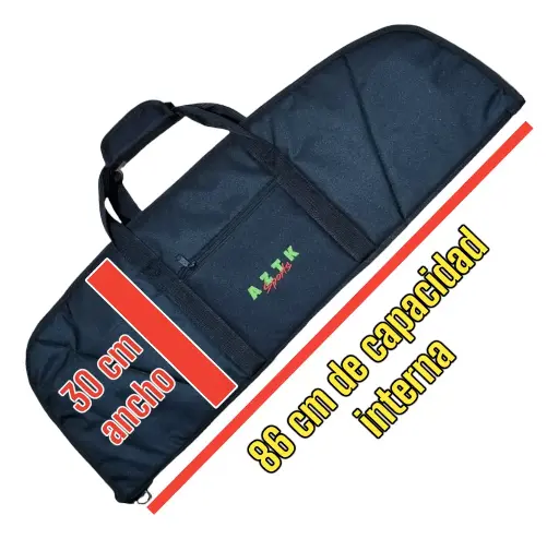 [FG1AZ.FER001] AZTK Funda Rifle PCP BULL PUP NEGRA